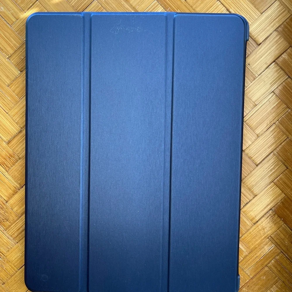 Amazon iPad case brand new navy stickers OG packaging